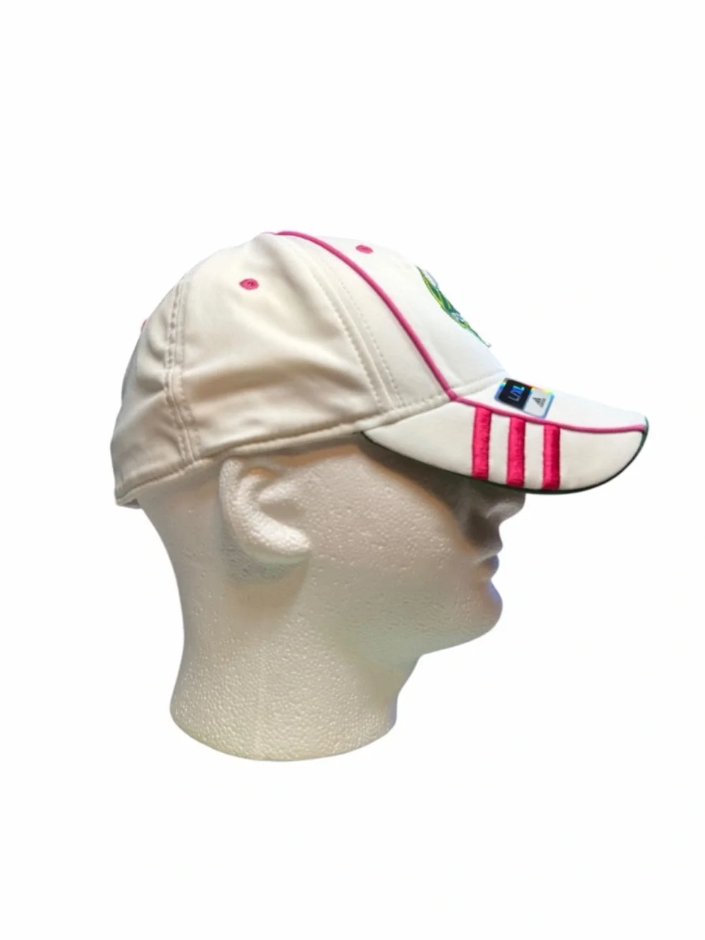 adidas Adult White & Pink Portland Timbers Cap - Size L/XL